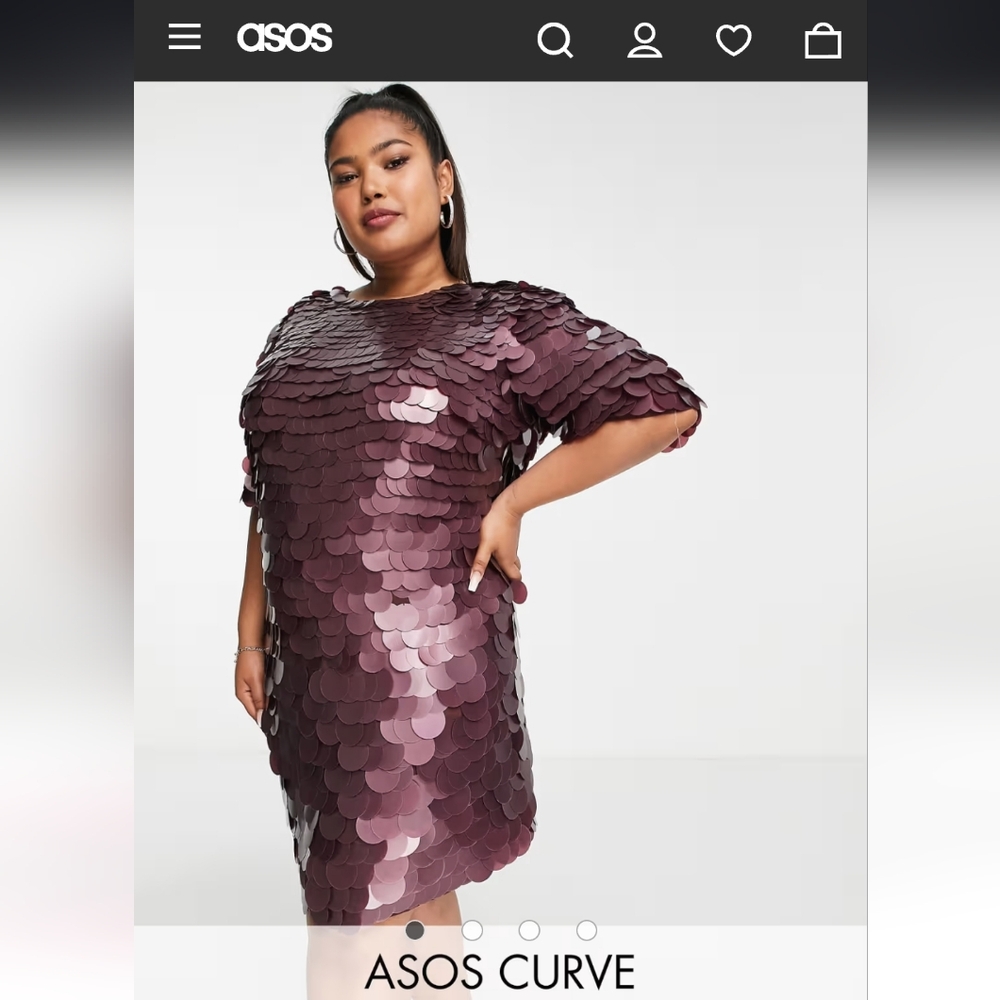 ASOS Sparkle Dress - Picture 9 of 10